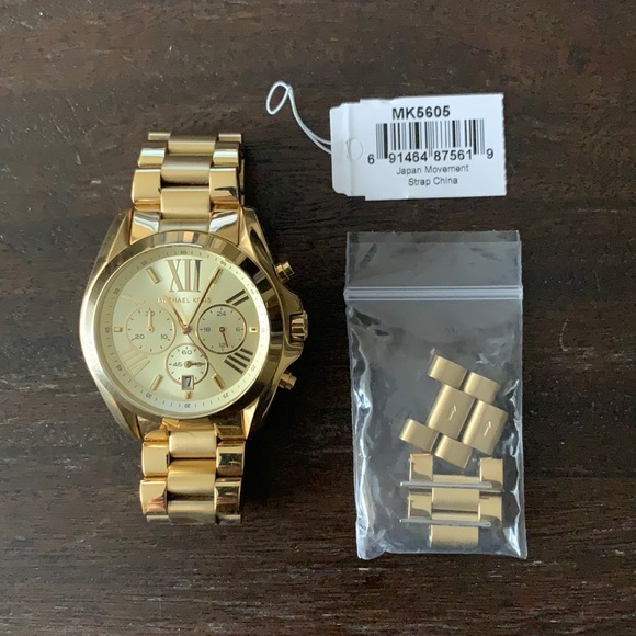 Michael Kors Bradshaw Gold-Tone Watch main image 7